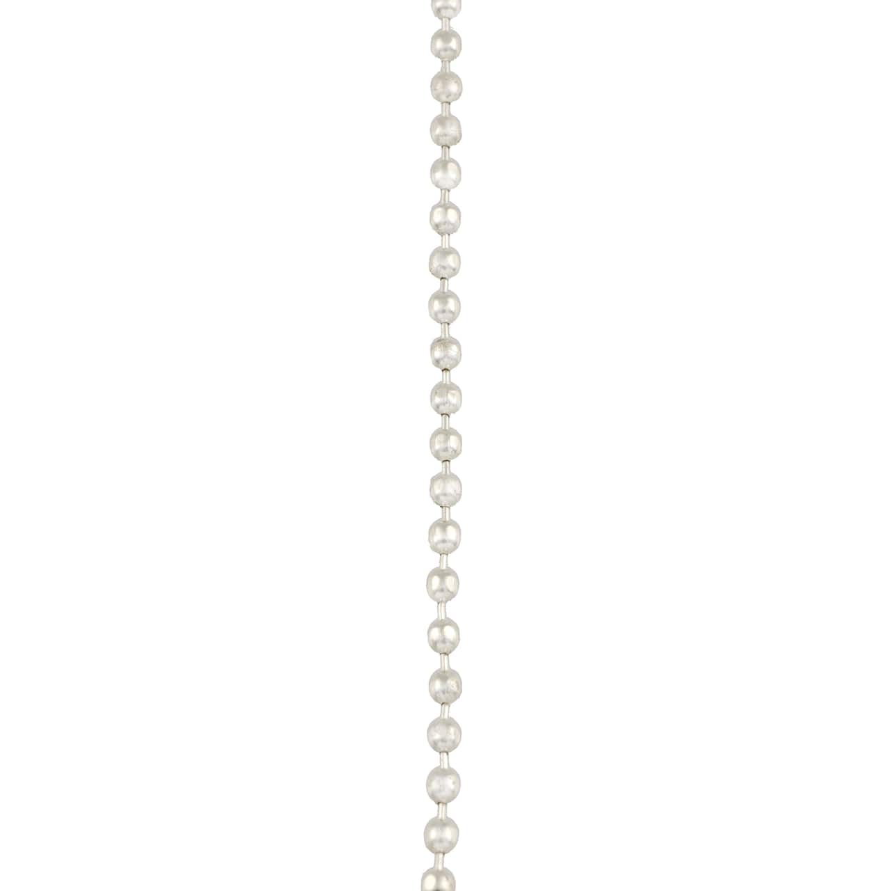Silver Ball Bead Necklace Set by Bead Landing&#x2122;